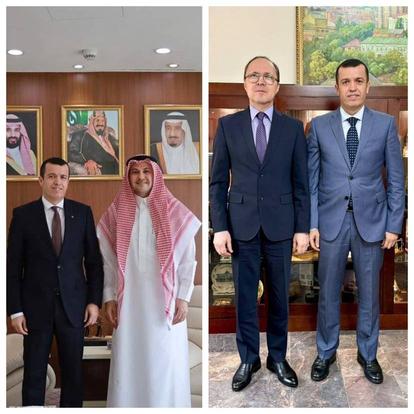 Visite de courtoisie à l'Ambassadeur d'Arabie Saoudite et à l'Ambassadeur de Russie