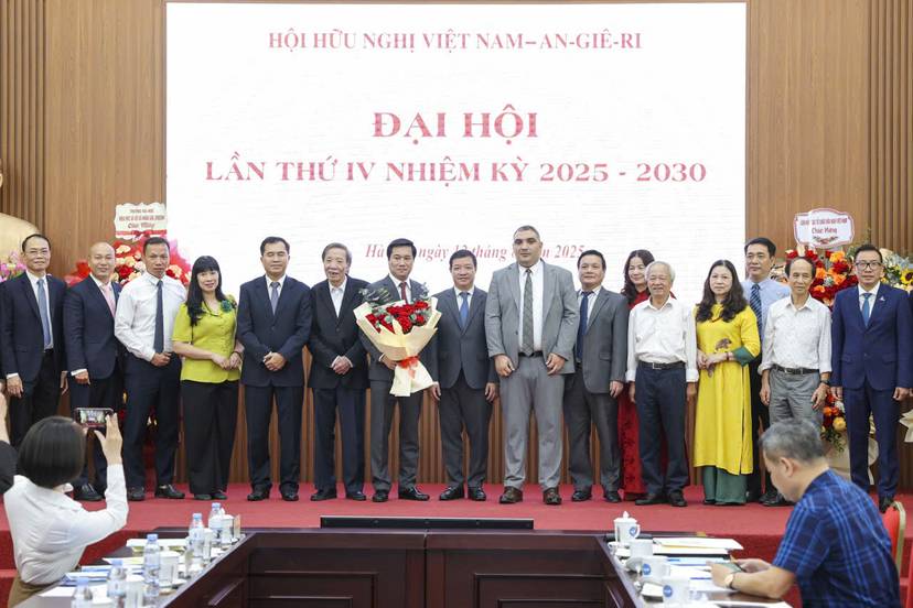 Đại hội lần thứ IV Ban Chấp hành Hội Hữu nghị Việt Nam - Algeria, nhiệm kỳ 2025-2030
